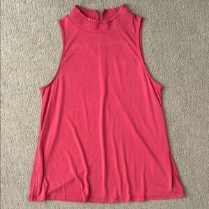 LOFT Sleeveless Coral Tank Top